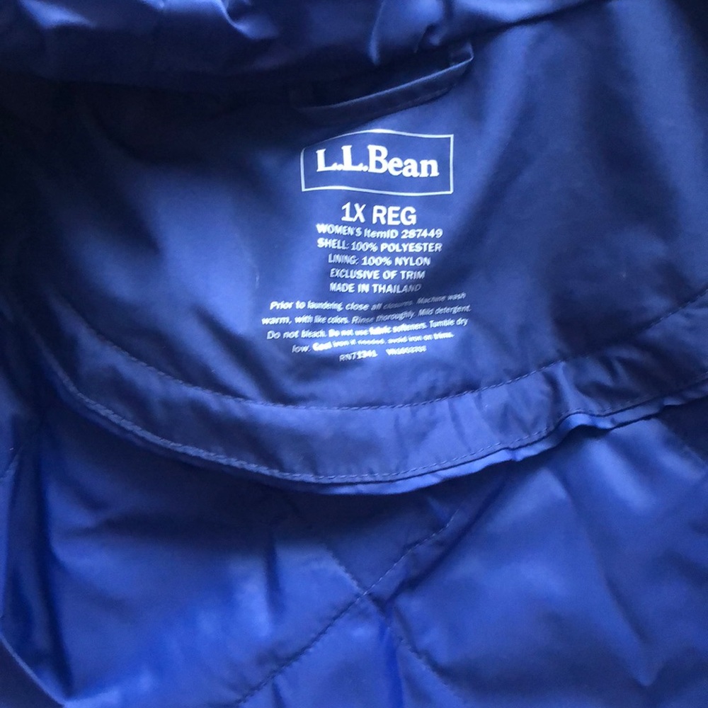 Ll Bean Long Lightweight Jacket - image 2